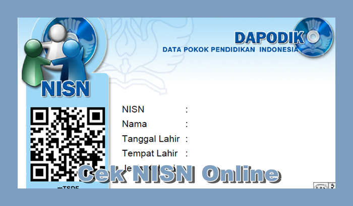 Cek NISN Online Dengan Nama