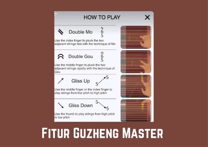 Fitur Guzheng Master