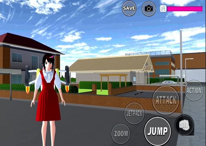 Fitur Sakura School Simulator Versi Lama