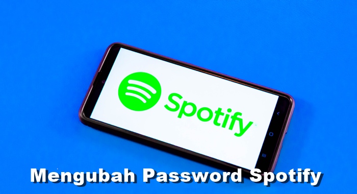 ubah password spotify